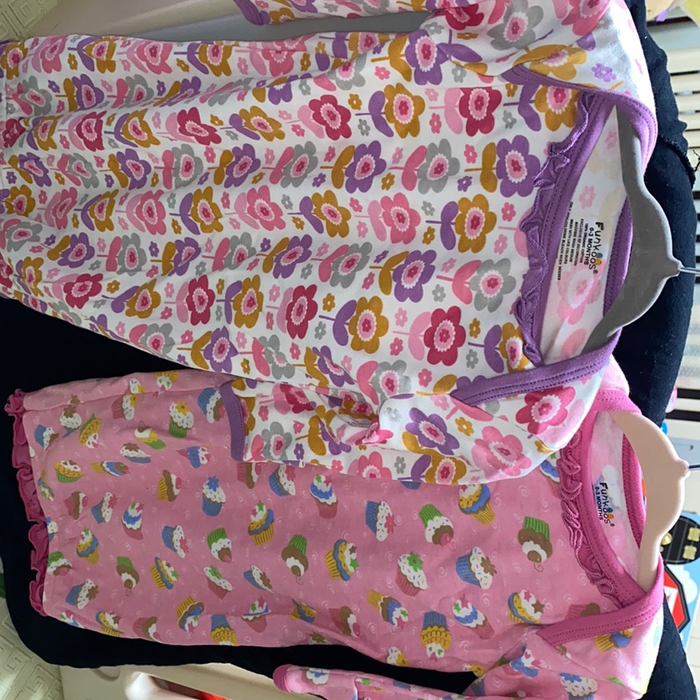 Two pack sleeper gown